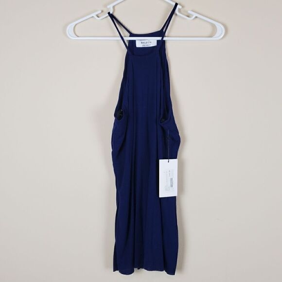 Bailey/44 Navy Blue Tank Size Medium Juniors - Picture 1 of 7